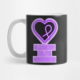 Neon Purple Ulcerative Colitis 2 Mug